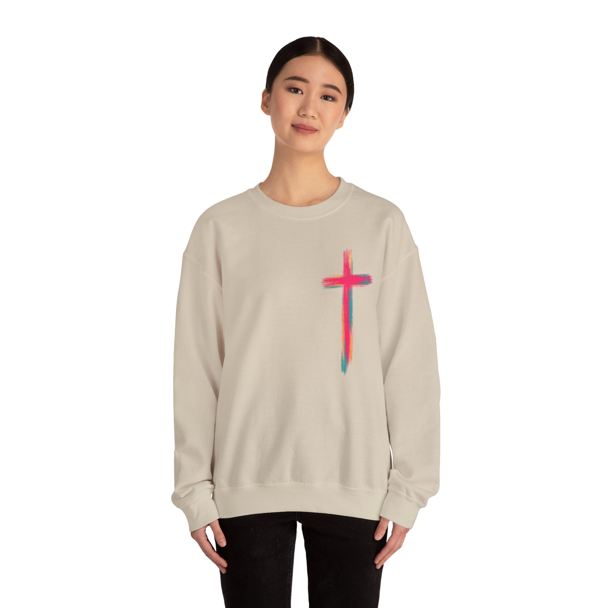 Jesus Watercolor Sweatshirt