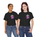 Balloon Dog Tee — Checkered Cowboy Hat Graphic T-Shirt