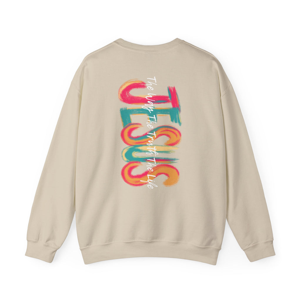 Jesus Watercolor Sweatshirt