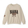 Nana Leopard Bow Crewneck Sweatshirt