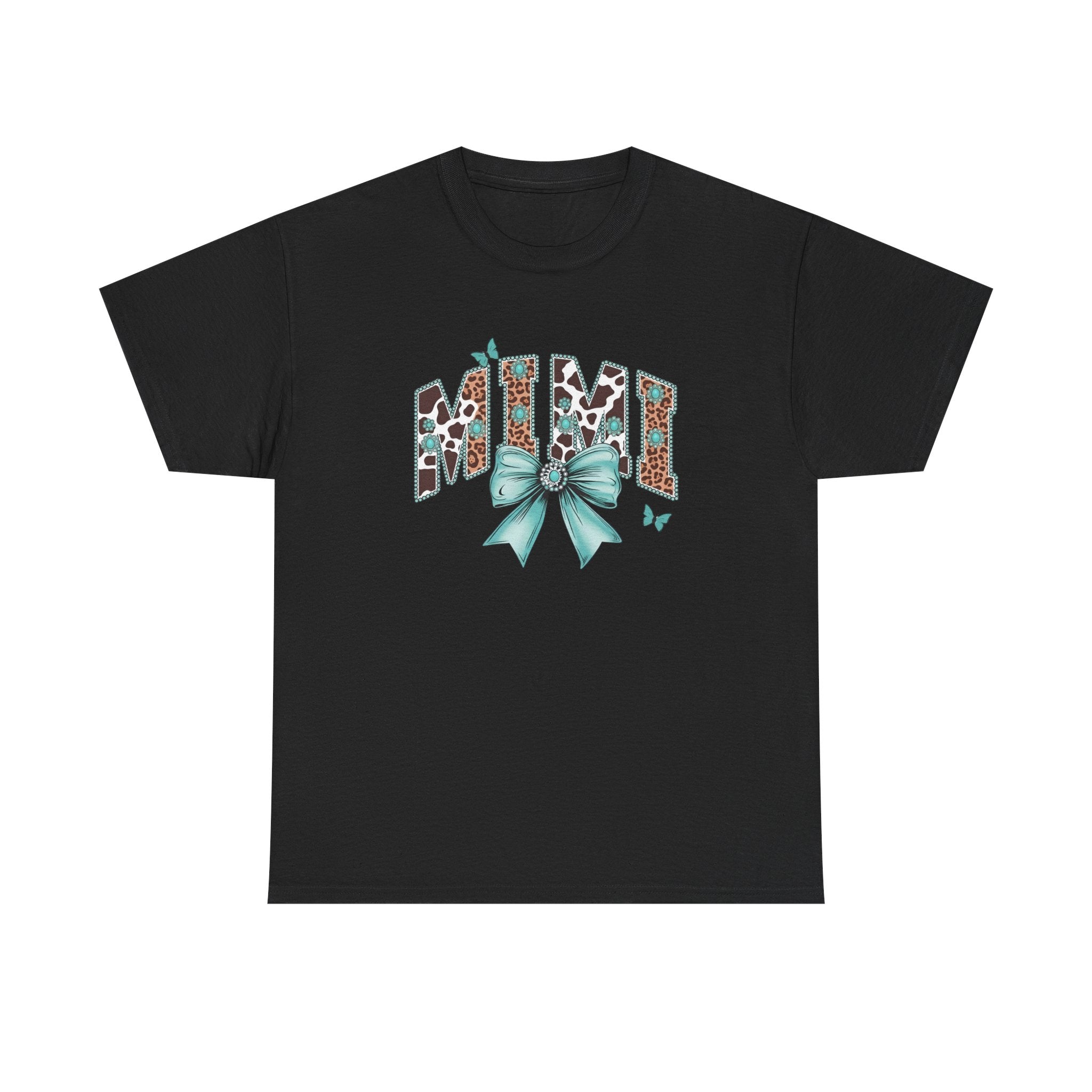 Mimi Teal Bow Tee