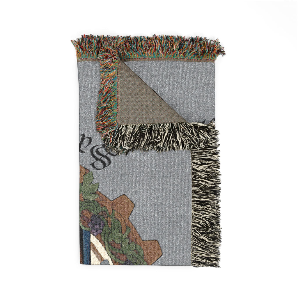 Saint Joseph Catholic Woven Blanket