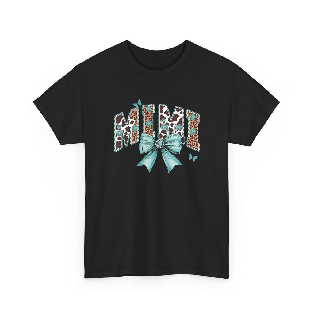 Mimi Teal Bow Tee