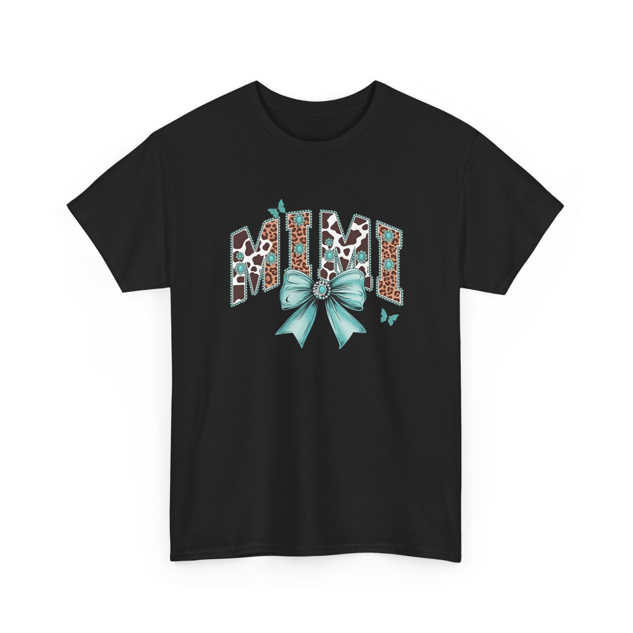 Mimi Teal Bow Tee