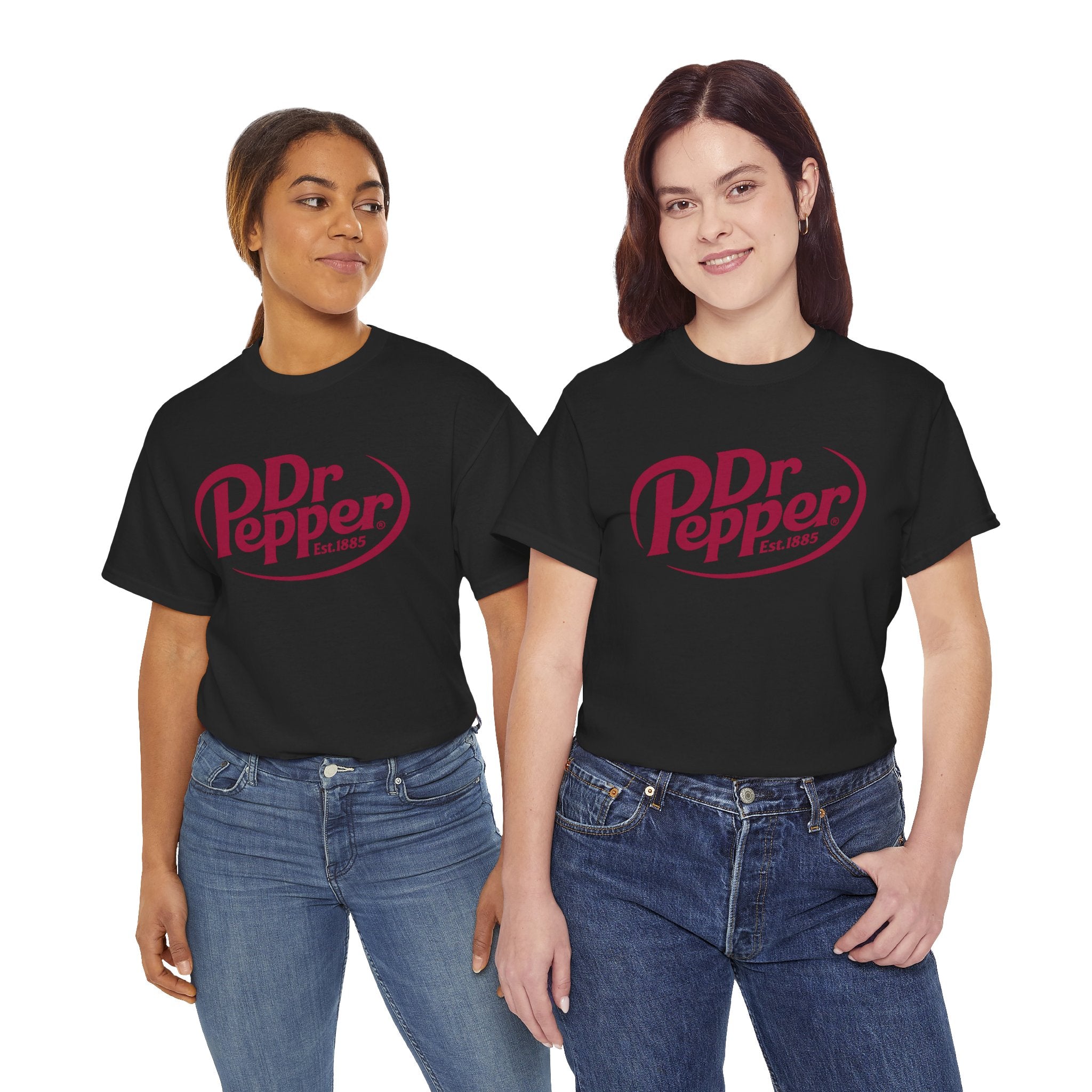 Retro Dr Pepper Can & Bow Graphic Tee