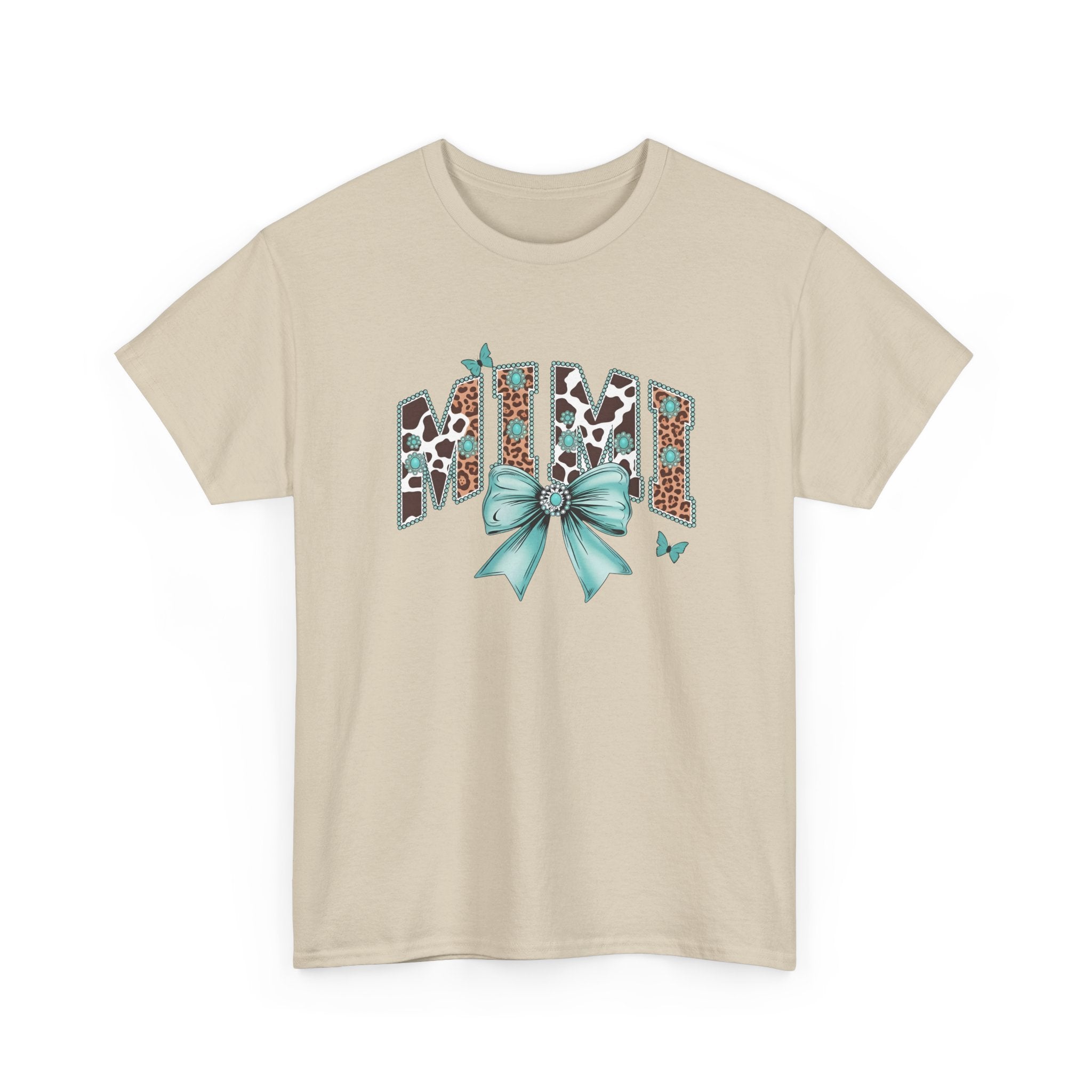 Mimi Teal Bow Tee
