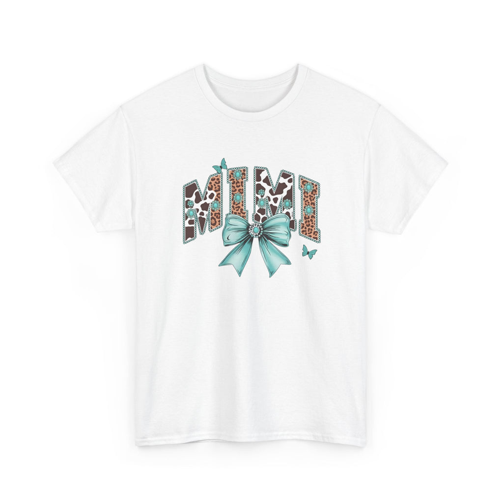 Mimi Teal Bow Tee