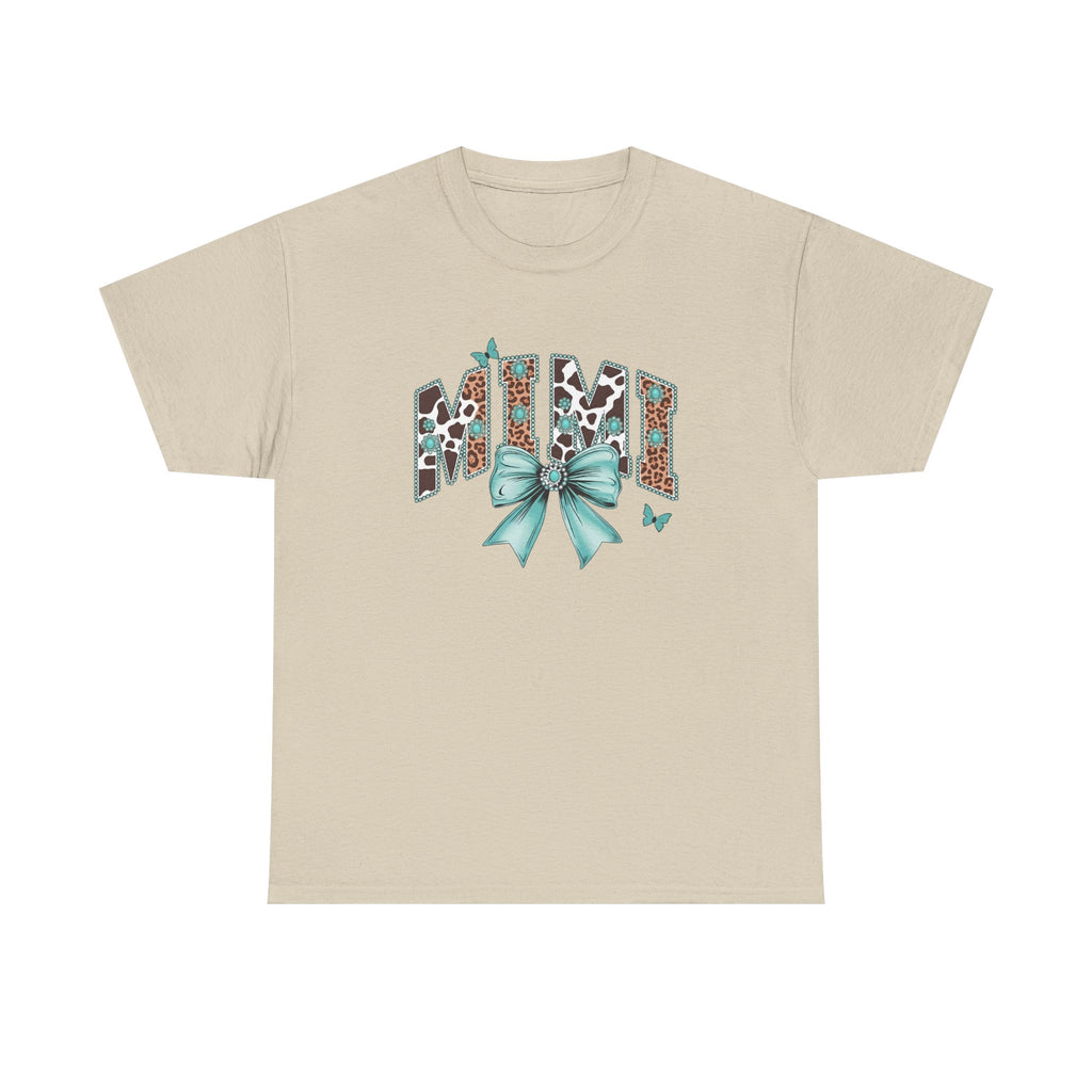 Mimi Teal Bow Tee