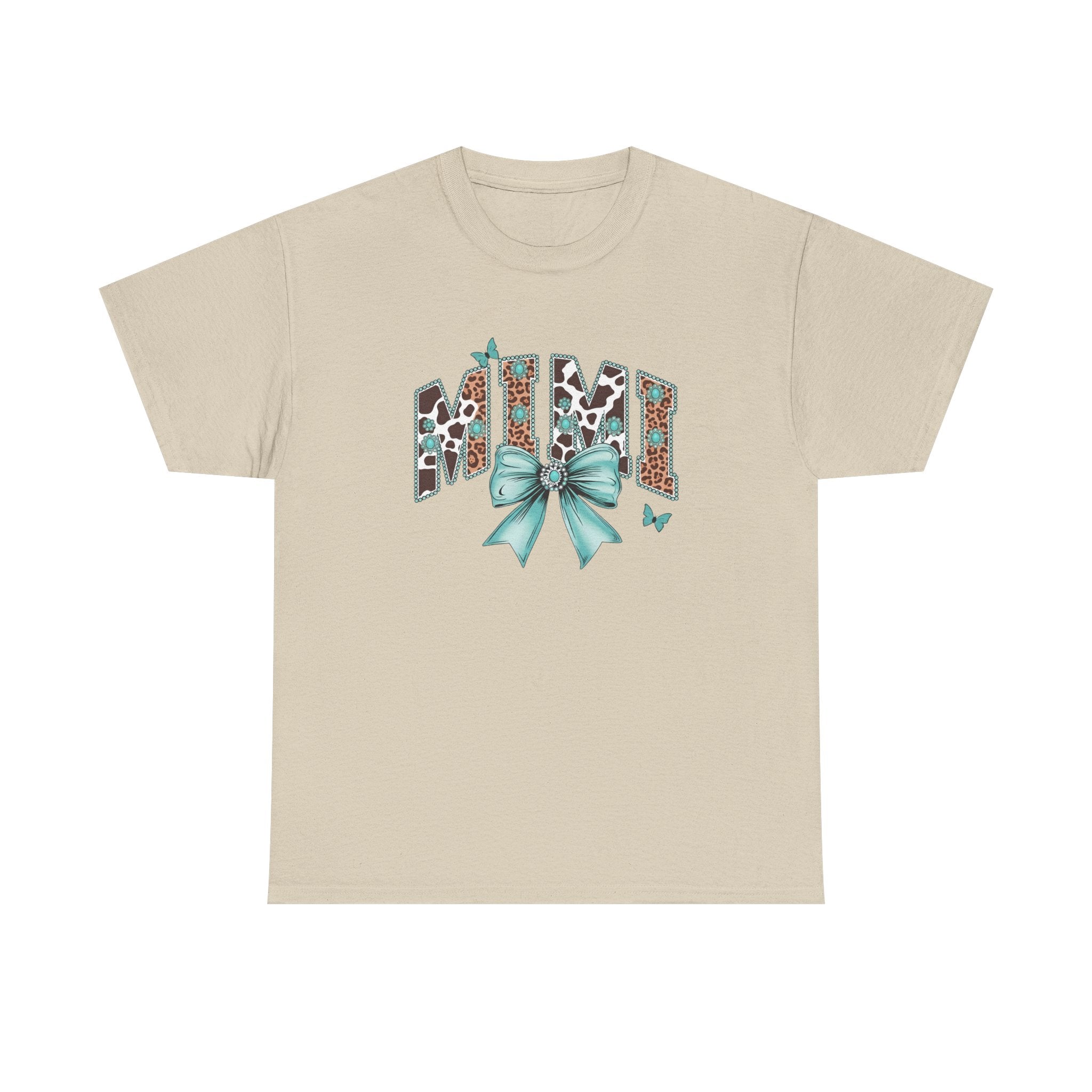 Mimi Teal Bow Tee