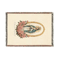 Virgin Mary Woven Blanket