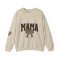 Mama Leopard Bow Crewneck Sweatshirt