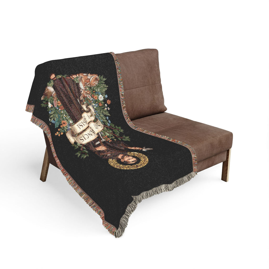 Saint Francis Woven Blanket
