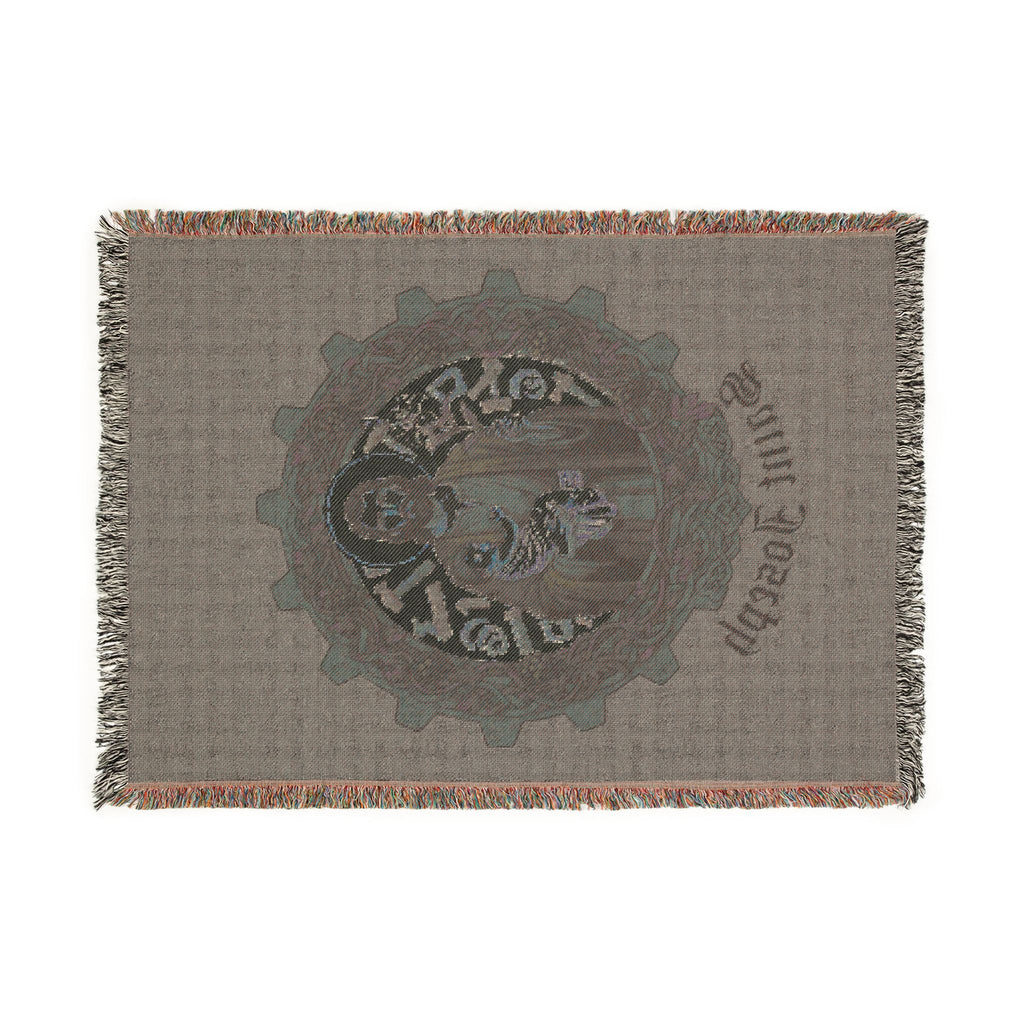 Saint Joseph Catholic Woven Blanket